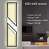 Etna Black LED Wall Sconce Modern Wall Light Indoor Rectangle